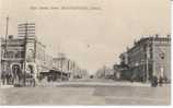 Minneapolis Kansas, East Second Street Scene, Horsedrawn Wagons, Animated Scene With Market On 1900s/10 Vintage Postcard - Autres & Non Classés