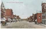 Emporia KS, Commercial Street, Horse-drawn Carriages Wagons, On C1900s/10 Vintage Postcard - Andere & Zonder Classificatie