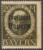 Germany  Bayern Bavaria 1919 20M  MH* See Scan - Nuovi