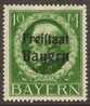 Germany  Bayern Bavaria 1919 10M  MH* See Scan - Ungebraucht