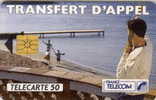 # FRANCE 262 F275d TRANSFERT D'APPEL 2 Plage 50u Gem  Iso 08.92 Avec 2eme Logo Moreno Surimpression - Variëteiten