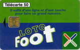 # France 802 F818 LOTO FOOT 50u Ob1 01.98 Tres Bon Etat - 1998