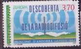 ANDORRE N° 444/45** NEUF SANS CHARNIERE LE VIRUS DU SIDA-LA RADIODIFFUSION - Unused Stamps