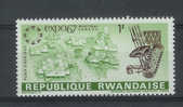 Rwanda - COB N° 222 - Charnière - Ungebraucht