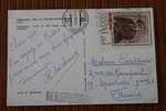 MARCOPHILIA LENINGRAD PETER AND PAUL FORTRESS CCCP URSS RUSSIA  PAR AVION POST CARD 1968 Pour MARSEILLE FRANCE - Brieven En Documenten