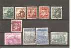 Bélgica - Belgium - Yvert  761-65, 767-71 (usado) (o) - 1948 Exportación