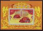 Specimen 2007 Chinese New Year Zodiac Stamp S/s- Rat Mouse 2008 - Roditori