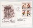 USA FDC Block Of 4 Olympic 1976 Lake Placid 16-7-1976 With ArtCraft Cachet - 1971-1980