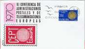 E Spanien 1970 Mi 1860 FDC EUROPA - Briefe U. Dokumente