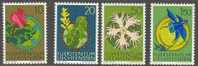 Liechtenstein 1971 Flowers Fleurs MH * - Unused Stamps