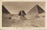 Egypte - Cairo - Les Pyramides Et Le Sphinx - Sfinge