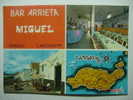 5319 ARRIETA BAR MIGUEL LANZAROTE  CANARIAS POSTAL AÑOS 1970 MAS DE ESTA CIUDAD EN MI TIENDA - Lanzarote