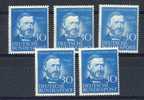 Allemagne  -  RFA  :  Yv  46  **    5 Exemplaires - Unused Stamps