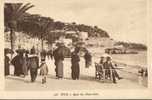 (402) - Very Old France Postcard - Carte Ancienne De France - Nice Quai Des Etats-Unis - Leven In De Oude Stad