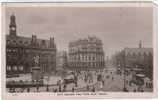 U.K.- ENGLAND - YORKSHIRE - LEEDS - City Square And Park Row - BUSY SCENE - CIRCA 1910 - Leeds