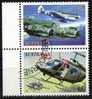 Australia 1996 Military Aviation CTO Pair Beaufighter & Kittyhawk, Kiowa Helicopters - Helicopters