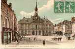 CHAUMONT ..-- 52 .HAUTE MARNE ..-- Place De L´ Hôtel De Ville . 1911 . Cachet De JUZENNECOURT . - Chaumont