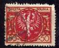 Pologne 1921-1922 N°Y.T. : 228 Obl. - Gebraucht