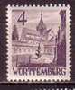 N0077 - ALLEMAGNE OCC. FRANCAISE WURTTEMBERG Yv N°29 ** - Wurtemberg