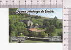 CARTONNETTE PUBLICITAIRE  -   FERME AUBERGE DE  QUIERS - Paperboard Signs