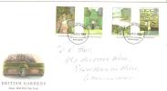 UNITED KINGDOM 1983 - BRITISH GARDENS - CPL. SET - FDC - 1981-1990 Em. Décimales