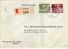 Carta, ,certificada ARBON 1953, (Suiza) Cover, Letter, Lettre - Storia Postale