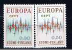 FIN Finnland 1972 Mi 700-01 Mnh EUROPA - Unused Stamps