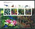 Canada (Scott No.2145 - Les Jardins / Gardens) [**] Demi Carnet De Droit / 2006 Flowers Right Half Of Booklet - Unused Stamps