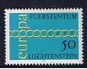 FL Liechtenstein 1971 Mi 545 Mnh EUROPA - Neufs