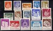 Roumanie 1982 N°Y.T. : 3418 à 3428 Et 3430 à 3433 Obl. - Used Stamps