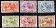 Espagne 1907 N°Y.T. : 236 à 241* - Unused Stamps