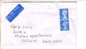 GOOD GB Postal Cover To ESTONIA 2010 - Good Stamped: Queen - Cartas & Documentos