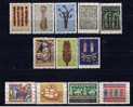 GR Griechenland 1966 Mi 921-32 Mnh Volkskunst - Unused Stamps