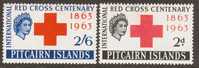 Pitcairn Isl. 1963 Red Cross Set Of 2 MH* - Pitcairneilanden