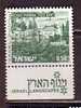 K0017 - ISRAEL Yv N°465 ** AVEC TAB  PAYSAGES - Unused Stamps (with Tabs)