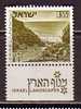 K0018 - ISRAEL Yv N°466 ** AVEC TAB  PAYSAGES - Ungebraucht (mit Tabs)