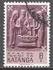 1 W Valeur Used, Oblitérée - CONGO - KATANGA * 1961 - Y.T. N° 61  - N° 1004-6 - Katanga