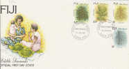 Fiji-1994 Edible Seaweeds FDC - Fiji (1970-...)