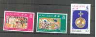 HONG KONG  25 JAAR KRONING QUEEN ELISABETH 1977 ** - Unused Stamps