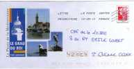 Entier Postal PAP Local Personnalisé Gard Le Grau Du Roi Port Camargue Le Phare De La Méditérannée - Prêts-à-poster:Overprinting/Beaujard