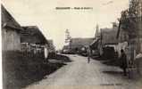 Bezancourtsuperbe Et Rare Vue Anime Rue De Gournay - Bellencombre