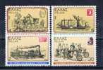 GR Griechenland 1978 Mi 1308-11a Mnh 100 Jahre Post - Ungebraucht