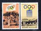 GR Griechenland 1978 Mi 1312-13 Mnh Internationales Olympisches Komitee - Nuevos