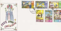 Fiji-1999 Christmas FDC - Fiji (1970-...)