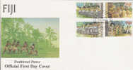 Fiji-1999 Traditional Dance FDC - Fiji (1970-...)