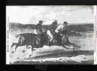 FRANCE Art Theodore GERICAULT - THE RACE , HORSE MEN Postcard 26978 - Hípica