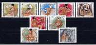 GR Griechenland 1986 Mi 1608-14 16 18A Mnh Götter Des Olymp - Unused Stamps