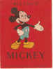 MICKEY Décalcomanie Glissante. JESCO IMAGERIE. - Autocollants