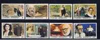 GR Griechenland 1987 Mi 1670-77 Mnh Schauspieler Und Regisseure - Nuevos