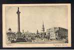 RB 557 - Early & Unusual Raphael Tuck Postcard Trafalgar Square London - Trafalgar Square
